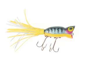 Arbogast Hula Popper 1/4oz Perch