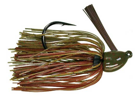 Strike King Hack Attack Jig 1/2oz Green Pumpkin Craw - Lear Outdoors