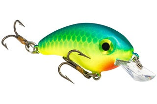 Strike King Bitsy Pond Minnow 3/32oz Blue/Chartreuse - Lear Outdoors