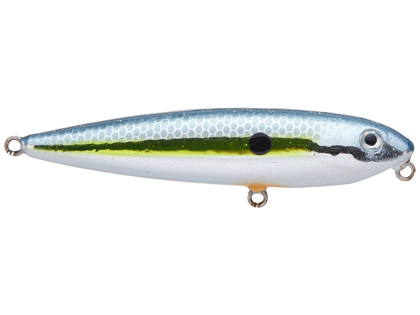 Strike King Bitsy Dawg 2.75in 3/16oz Chrome Sexy Shad - Lear Outdoors