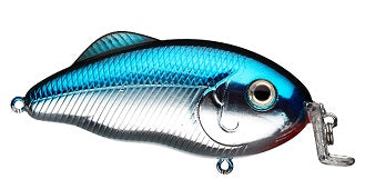 Strike King Hybrid Hunter Jr 1/2oz 3in Chrome Blue Back - Lear Outdoors