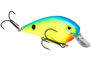 Strike King KVD Square Bill 5/8oz Powder Blue Back Chartreuse - Lear Outdoors