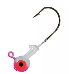 Eagle Claw Jig Head 3/8 10ct Pink/Pearl - Lear Outdoors