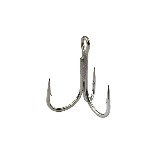 Mustad Jaw Lok 3x Strong Treble Hook Size 2 6pc