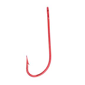 Eagle Claw Trailer Hook w/tube Red 6ct Size 1/0 - Lear Outdoors