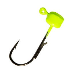 Z-MAN Micro Finesse Shroomz 1/30oz Chartreuse 5pk - Lear Outdoors