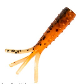 Z-MAN Tiny Ticklerz 1.75in Green Pumpkin Orange 8 pk - Lear Outdoors