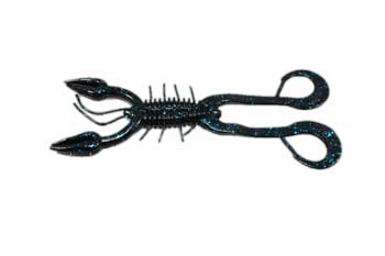 Net Bait HardyTack Craw 8bg Black Blue Flake - Lear Outdoors