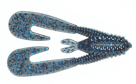 Net Bait Kickin' B Chunk 5bg Black Blue Flake - Lear Outdoors