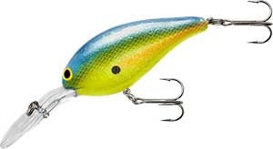 Norman Deep Little N 2.5in 3/8oz Chartreuse SX Shad - Lear Outdoors