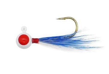 Leland Pop Eye Jig 1/32 2ct Blue/White - Lear Outdoors