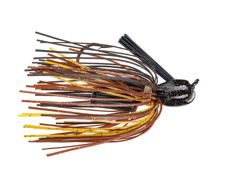 Strike King Rattlin Pro Model Jig 1/2oz Black/Brown Amber - Lear Outdoors