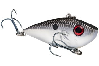 Strike King Red Eye Shad 1/2oz Chrome Black - Lear Outdoors