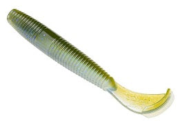 Strike King Rage Ned Cut-R Worm 3in 9pk Moon Juice - Lear Outdoors