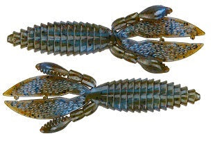 Strike King Rodent 3in 8pk Blue Craw Red Flake - Lear Outdoors