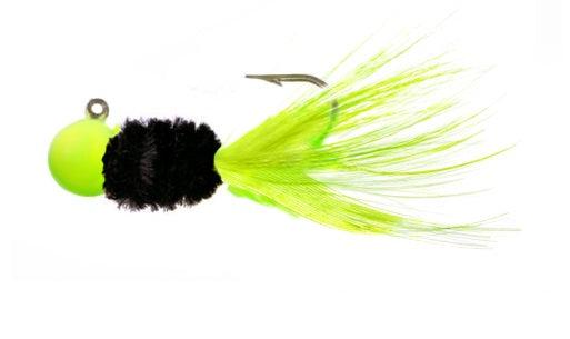 Blakemore Slab Caller 1/32oz 3ct Chartreuse/Black/Chartreuse - Lear Outdoors