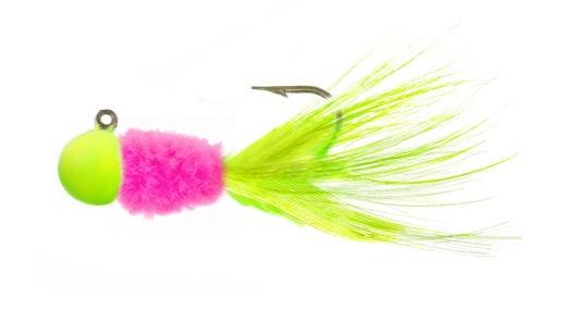 Blakemore Slab Caller 1/32oz 3ct Chartreuse/Pink/Chartreuse - Electric Chicken - Lear Outdoors