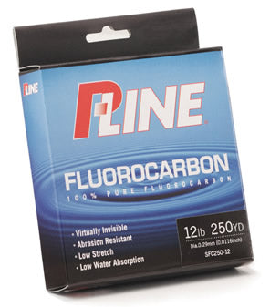 P-Line Fluorocarbon 100% Pure 250yd 6lb - Lear Outdoors