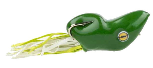 Scum Frog Popper 5/16oz Green-Chart/White