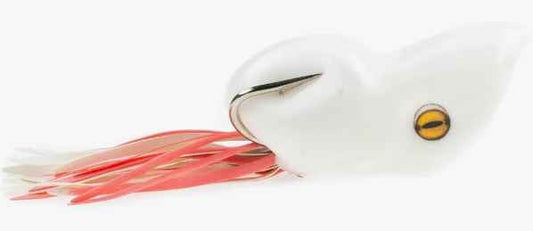 Scum Frog Popper 5/16oz White-Red/White