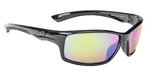 Strike King Sunglass SK Plus Hudson Black-Green Mirror