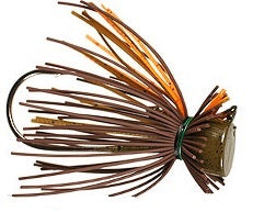 Buckeye Finesse Jigs 1/4oz Orange/Pumpkin - Lear Outdoors