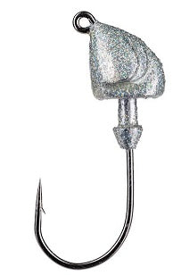 Strike King Squadron Swimbait Head 3/4oz 3ct Silver Bling