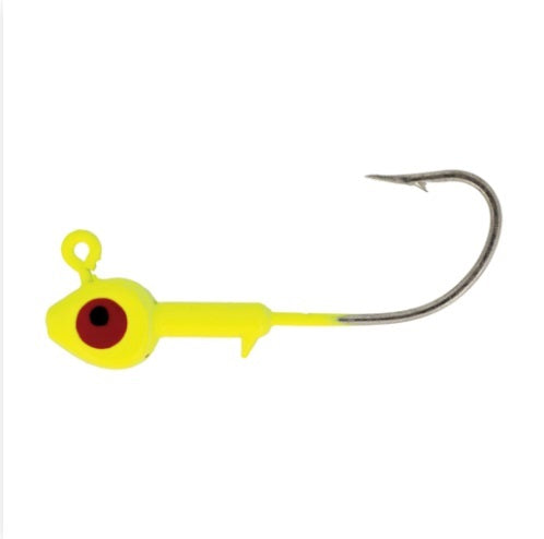 Eagle Claw Saltwater Ball Head 1/8oz 10ct Chartreuse