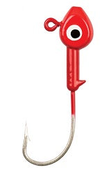 Eagle Claw Saltwater Fish Head 1/8oz 10ct Red