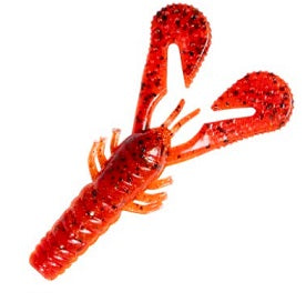 Z-MAN Turbo CrawZ 4in Fire Craw 6pk