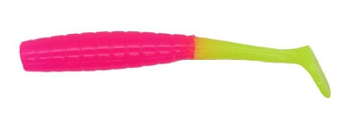 Leland Crappie Magnet Tiny Dancer 2in 12pc Pink/Chart - Lear Outdoors