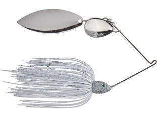 Strike King Tour Grade Spinnerbait 3/4oz White Silver