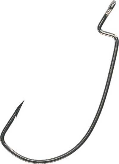 Eagle Claw Trokar Magworm Hook Black 6ct Size 3/0 - Lear Outdoors