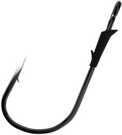 Eagle Claw Trokar Flippin Hook Black 4ct Size 4/0 - Lear Outdoors