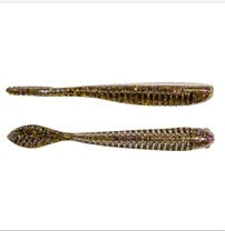 Z-MAN Trick Shot 3.5in Green Pumpkin Goby 6pk - Lear Outdoors