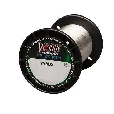 Vicious Fluorocarbon Clear Line 500yd 6lb