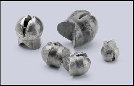 Bullet Weight Removeable Split Shot Value Pack Bag 15ct Size 4 - Lear Outdoors