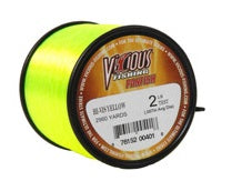 Vicious Panfish Line 1/4lb Spool Yellow 10lb - Lear Outdoors