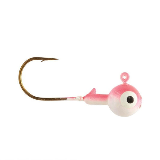 Eagle Claw Ball Jig Head 1/8 10ct Pink/Pearl - Lear Outdoors