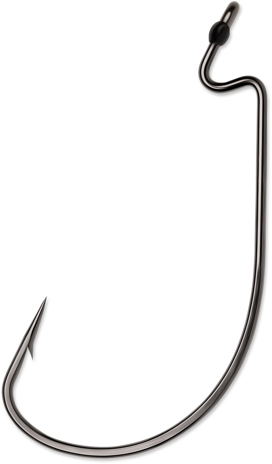 VMC Wide Gap Hook Black Nickel Size 1/0 6ct - Lear Outdoors