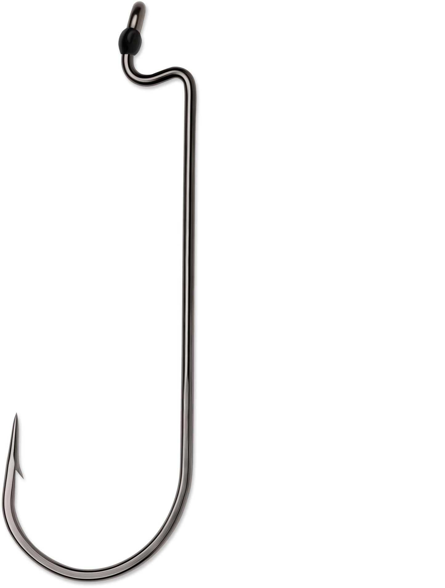 VMC Worm Hook Black Nickel Size 4/0 5ct - Lear Outdoors