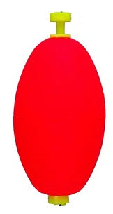 Comal Snap On Weighted Pear 1.00in 25ct Red - Lear Outdoors