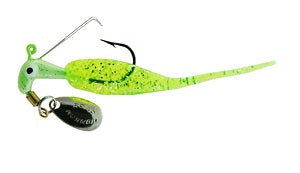 Blakemore Slab Runner w/Baby Shad 1/16oz #2 Chart Silver - Lear Outdoors