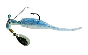 Blakemore Slab Runner w/Baby Shad 1/16oz #2 Blue Ice