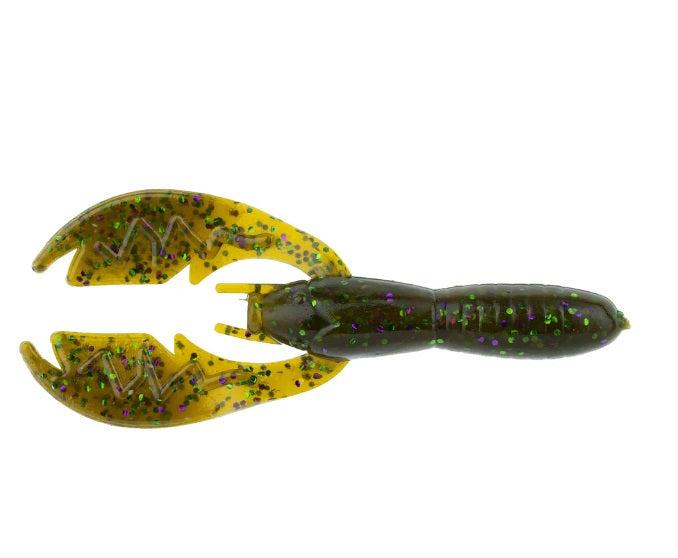 NetBaitBF Baby Paca Craw 3.75in Green Pumpkin Candy 9ct - Lear Outdoors