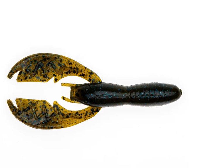 NetBaitBF Baby Paca Craw 3.75in Green Pumpkin Blue 9ct - Lear Outdoors