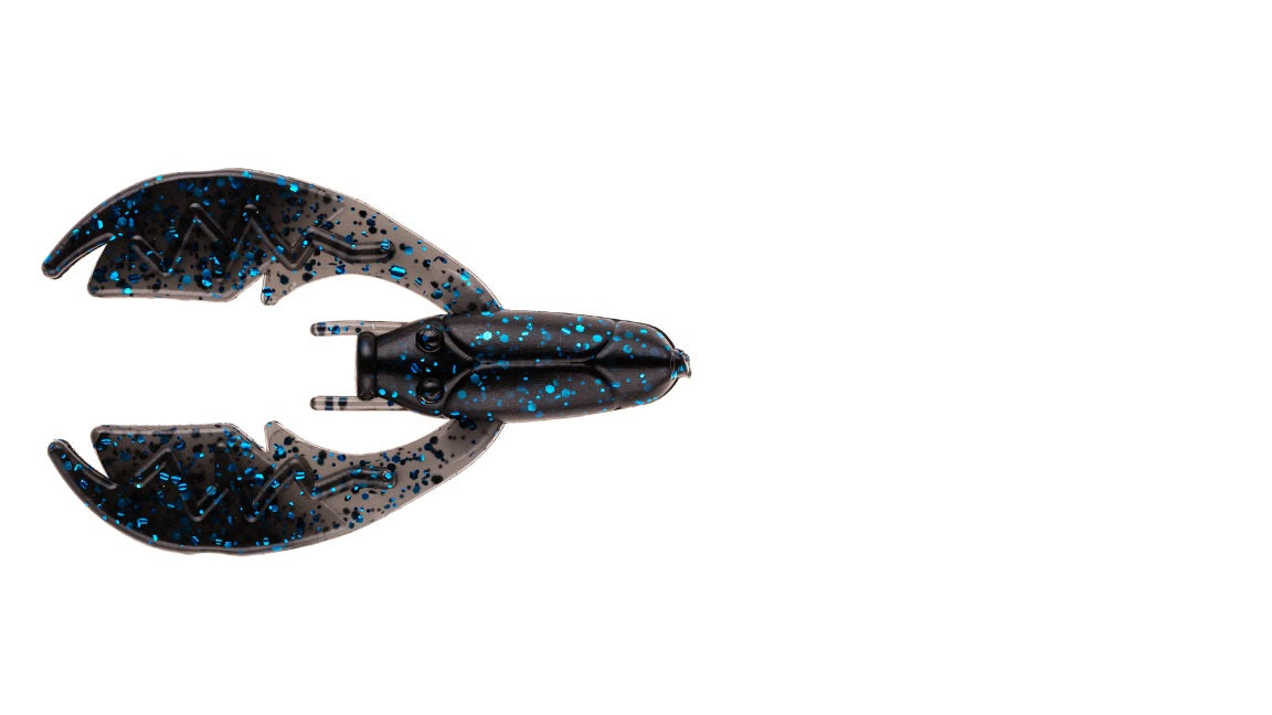 NetBaitBF Paca Chunk 3in Black/Blue Flake 6ct - Lear Outdoors