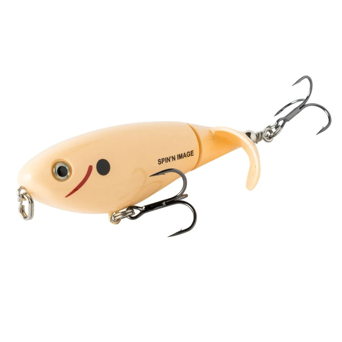 Heddon Spin'N Image 3.5" 1/2oz Bone