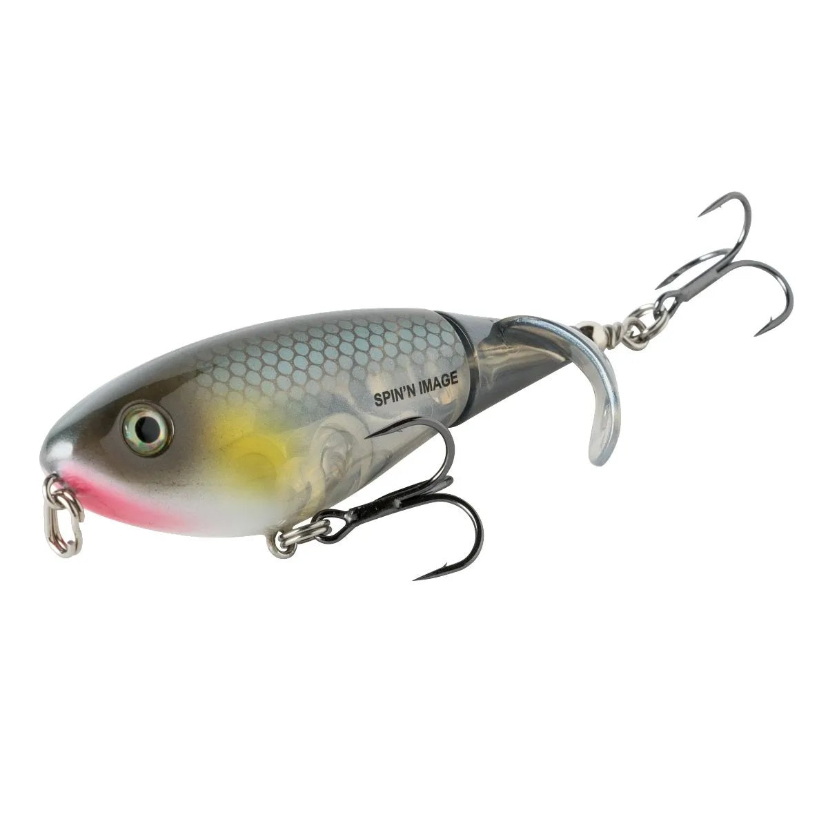 Heddon Spin'N Image 3.5" 1/2oz Blue Shad