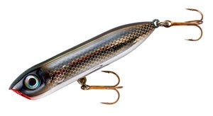 Heddon Chug'n Spook Jr 3 1/2" Black Shiner